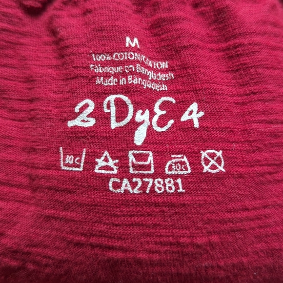 2 Dye 4 Vivid Red Tshirt - Ladies size Medium - Picture 3 of 3